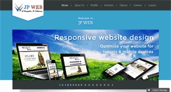 Desktop Screenshot of jpweb.co.in